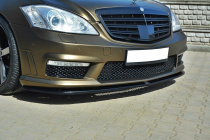 Mercedes S-Klass AMG W221 2009-2013 Frontsplitter V.1 Maxton Design